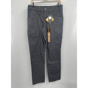 Noble Outfitters Pants Men 32x34 Gray FullFlexx Ripstop Cargo Pocket Utility NWT